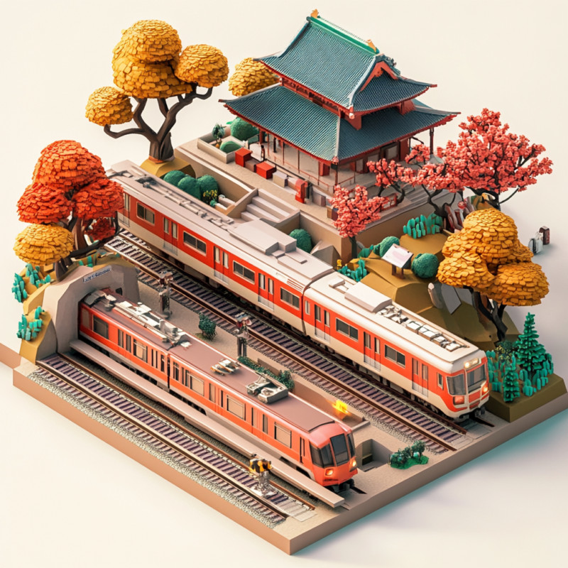 Japan model trains