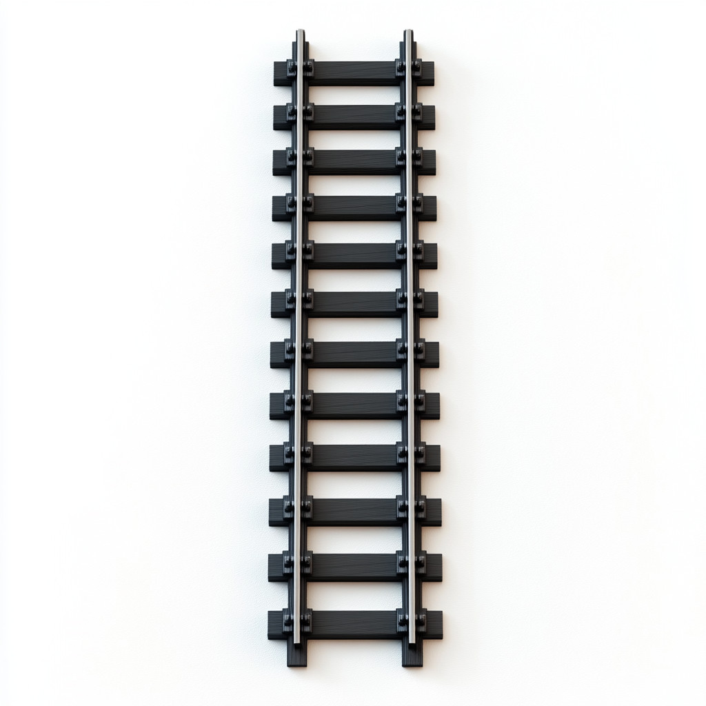 Model train tracks