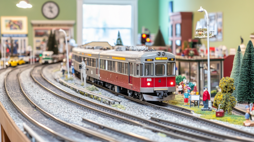 Urban metropolis theme model trains