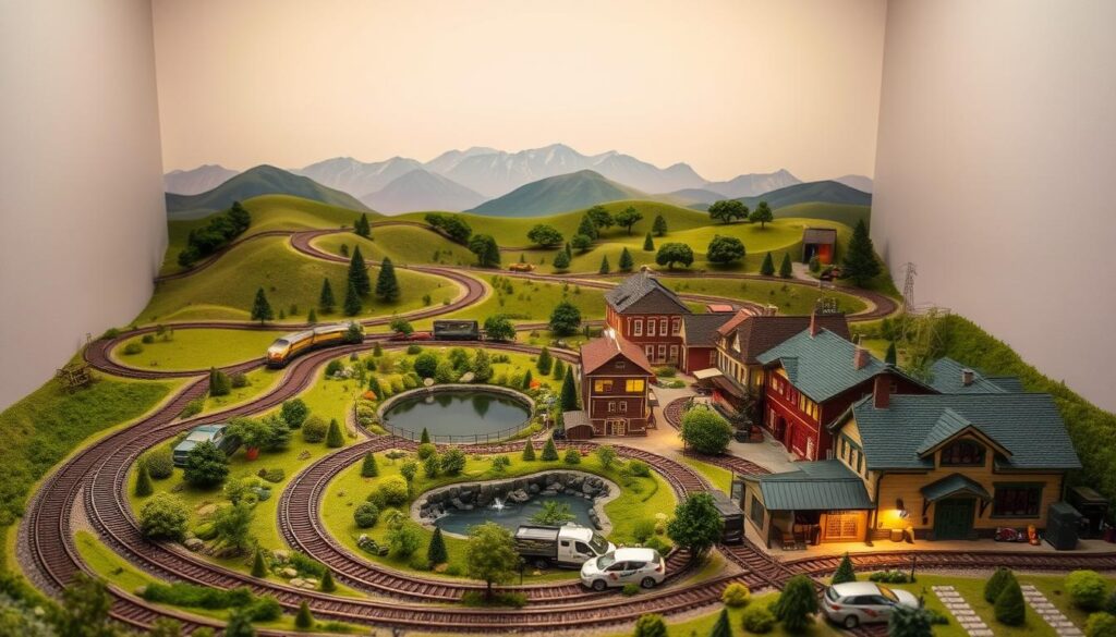model railway layout model railway layout