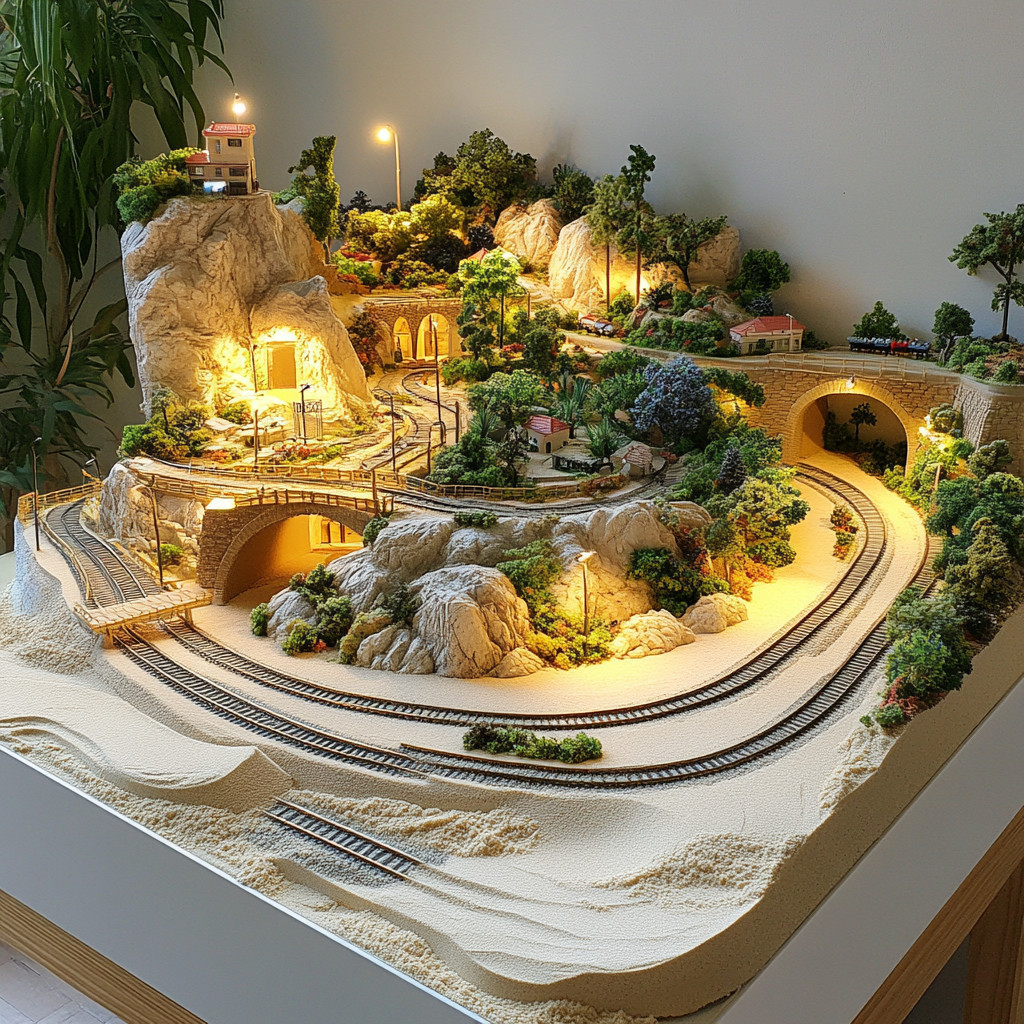 vacation model train