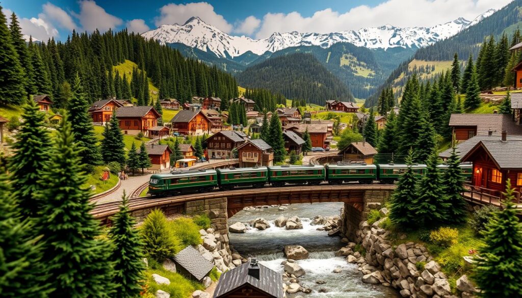 model railway scenery