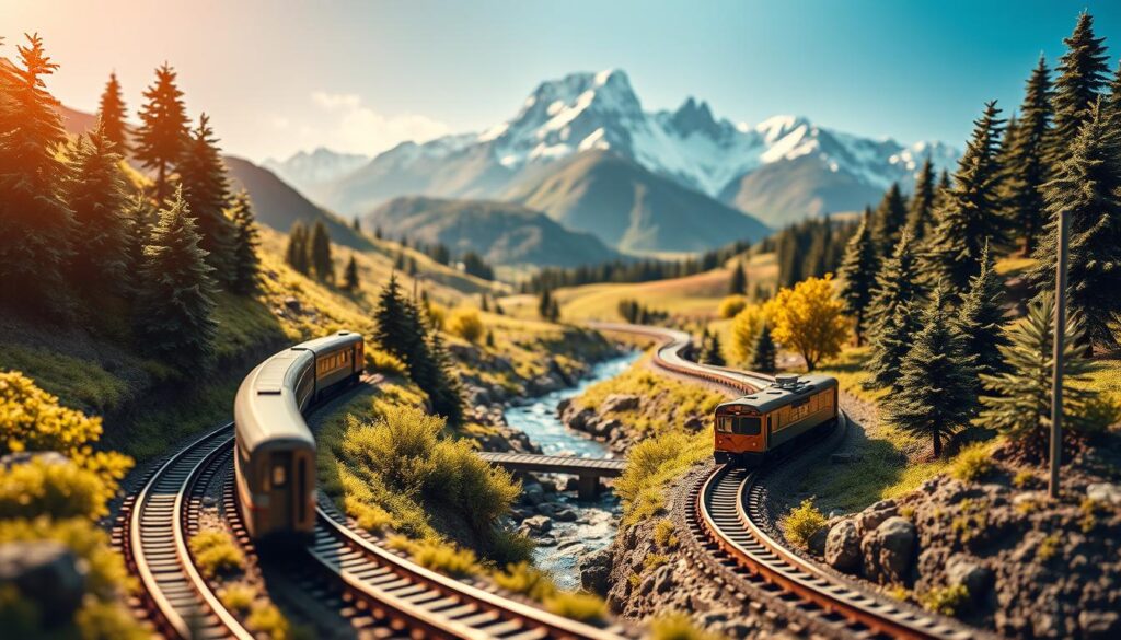 train layout design